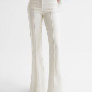 Reiss Florence High Rise Flared Pants/Trousers